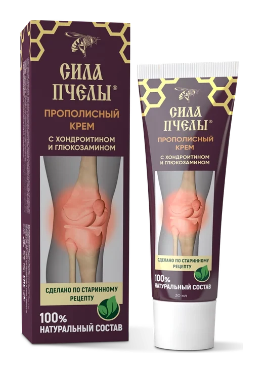 Bee Power Joint Cream — პროპოლისის კრემი, 50 მლ ტუბი