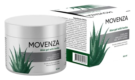 Movenza — გამაგრილებელი გელი, 50 მლ ქილა