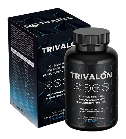 Trivalon — კაფსულები, კაფსულების კოლოფი